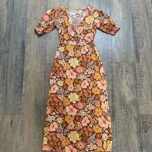 Billabong the salty blonde floral dress